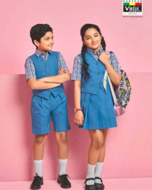 Royal Blue School Uniform For Girl/Boys