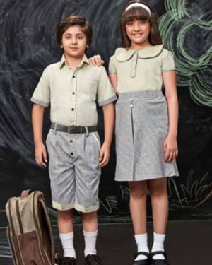 Green School Uniform For Girl/Boys